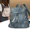 Tassel Large Capacity Women's Backpack Multi-function Shoulder Bag