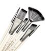 6pcs Wooden Handle Artist Paint Brushes Synthetic Bristle Watercolor Brushes  Art Supplies