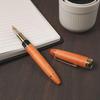 SAILOR Hard Maple Fountain Pen Vermilion Fine-Medium 21K Nib 10-7830-373