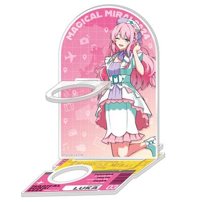 Vocaloid Hatsune Miku Magical Mirai 2024 Акриловая подставка для фонарика Megurine Luka Hinatsu Ver.