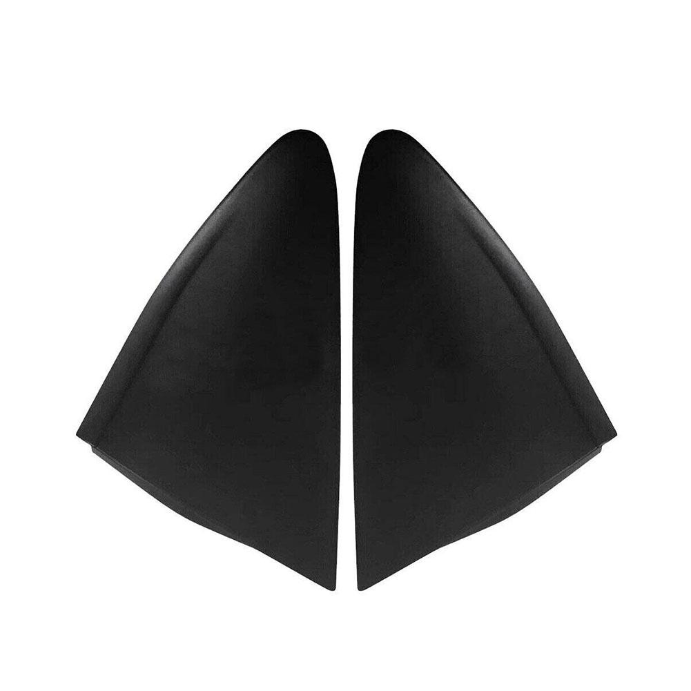1 Pair Left Right Side View Mirror Fender Corner Trim Cover For Toyota For Yaris 2012-2014 60117-0D111,60118-0D111