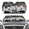 Car Front Windshield, Sun Protection, Heat Insulation, Sunshade, Car Anti-Glare Sunshade, Car Sunshade Front Block