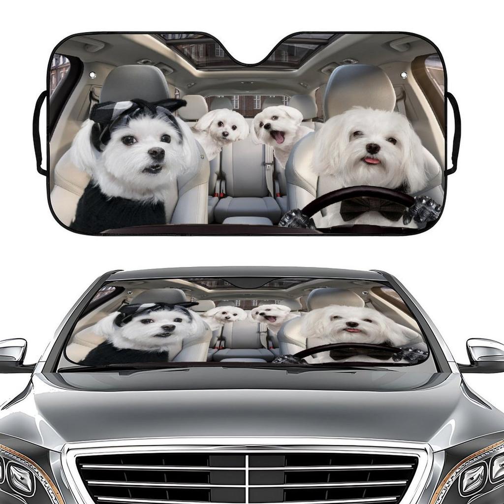 Car Front Windshield, Sun Protection, Heat Insulation, Sunshade, Car Anti-Glare Sunshade, Car Sunshade Front Block