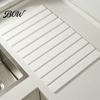 Fast Drying Kitchen Accessories Diatomaceous Dish Mat, Collapsible Absorbent Drain Pad, Large Capacity Rack Heat Resistant Multipurpose for Countertop