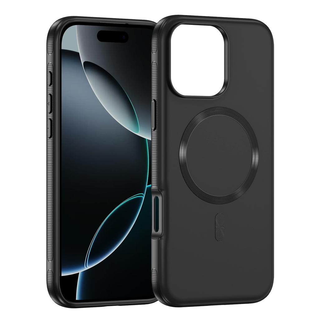 Shockproof CD Pattern Wireless Charging Magnetic Case For iPhone 16 Pro Max 15 14 13 12, Metal Buttons Hard Phone Covers Funda