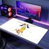 Pippi Cartoon Mouse Pad, Large Gaming Desk Mat, Non-slip XXL Mousepad for Laptop & Tablet, Mini PC Playmat with Stitched Edges