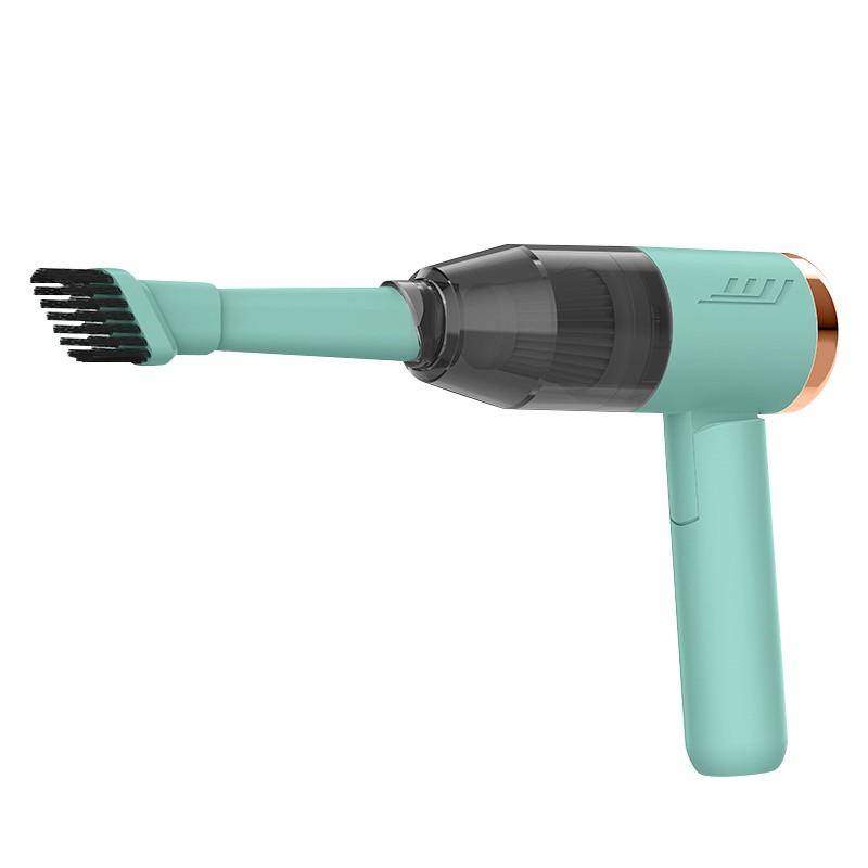 Многофункциональный пылесос 2-в-1, ручной беспроводной пылесос с мощным всасыванием, складной вентилятор для барбекю, пылесос для дома и автомобиля