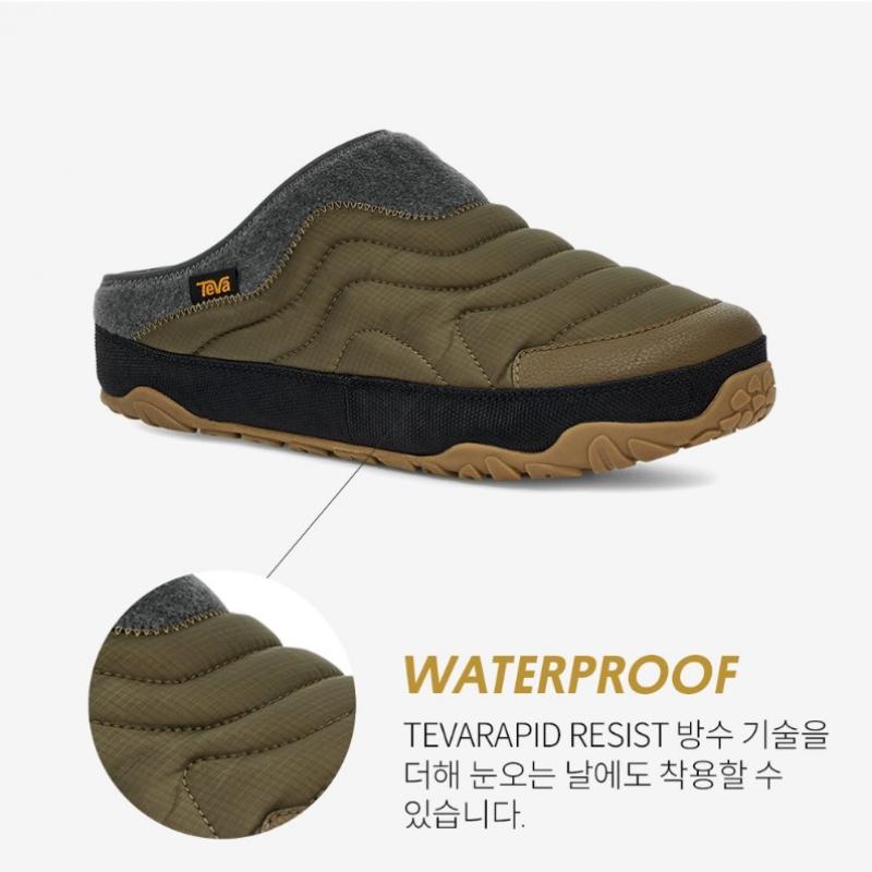 Teva Мужские утепленные тапочки Riember Terrain Stvm2339596 Dol