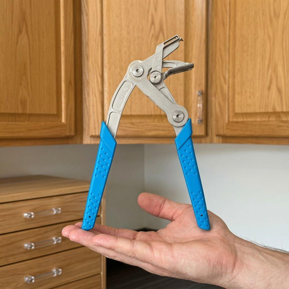Durable Bottom Buckle Trim Removal Tool Anti-Slip Grip Car Clamping Pliers Automotive Upholstery