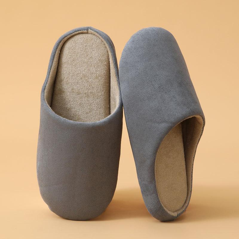 Бесшумные тапочки на подошве, домашняя обувь для помещений, нескользящие, мягкие, удобные, обувь для дома и офиса, нейтральная, зимняя, удобная, дышащая обувь