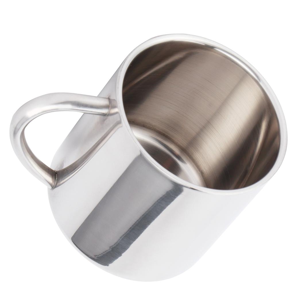 Tea Milk Cup 304 Stainless Steel AntiScalding Water Mug Home Office Drinkware with Handgrip