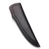 1pcs Cowhide Leather Fixed Blade Sheath Scabbard Small Straight Knife Cover Holder Storage Bag Pants Outdoor Portable with Buckles