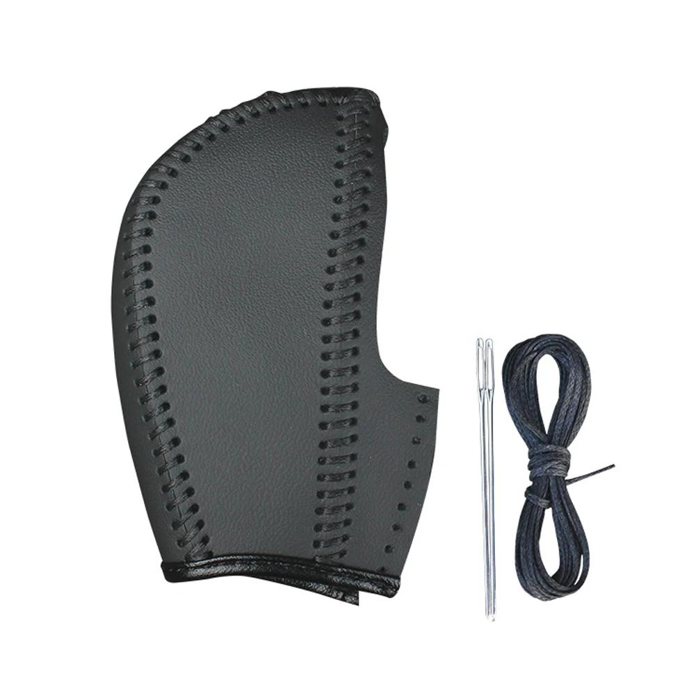 Автомобильная ПУ кожаная ручка переключения передач чехол для гандбола отделка для Subaru Forester 13-18 CROSSTREK 13-14 Subaru XV 12-17 Subaru LEVORG 14-16