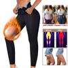 Sauna Pants for Women Compression High Waist Yoga Pants Slimming Body Shaper Thermo Sweat Workout Leggings Exercise Tights Sauna Suits