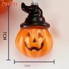 Хэллоуин Украшение Тыквенная Гирлянда Портативная Светодиодная Гирлянда Праздничные Огни Украшения Уличные Внутренние Домашние Вечеринка Декор