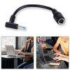AC Power Cord Charger Adapter Tip Converter Cable for HP Laptop 7.4x5.0mm Female To 4.5x3.0mm Male