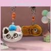 Whimsical Plush Mini Keychain Accessories Featuring Cute Cartoon Animals For Bags