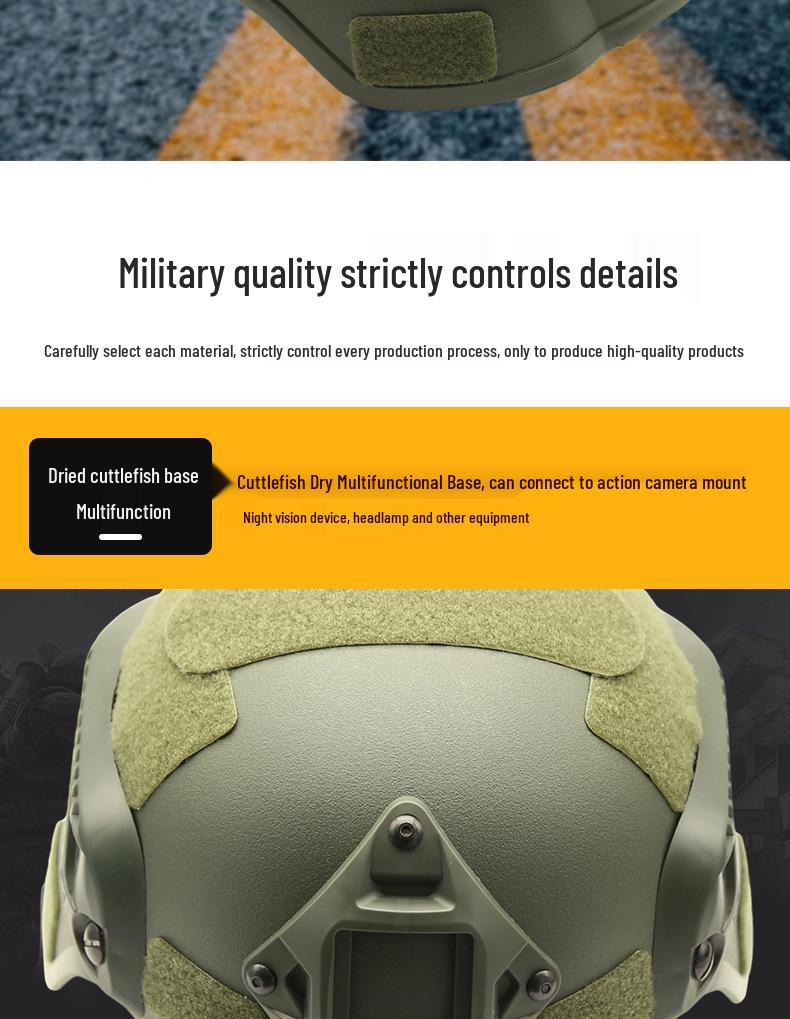 Mickey Tactical Outdoor Cycling & Roller Skating Helmet for CS Game