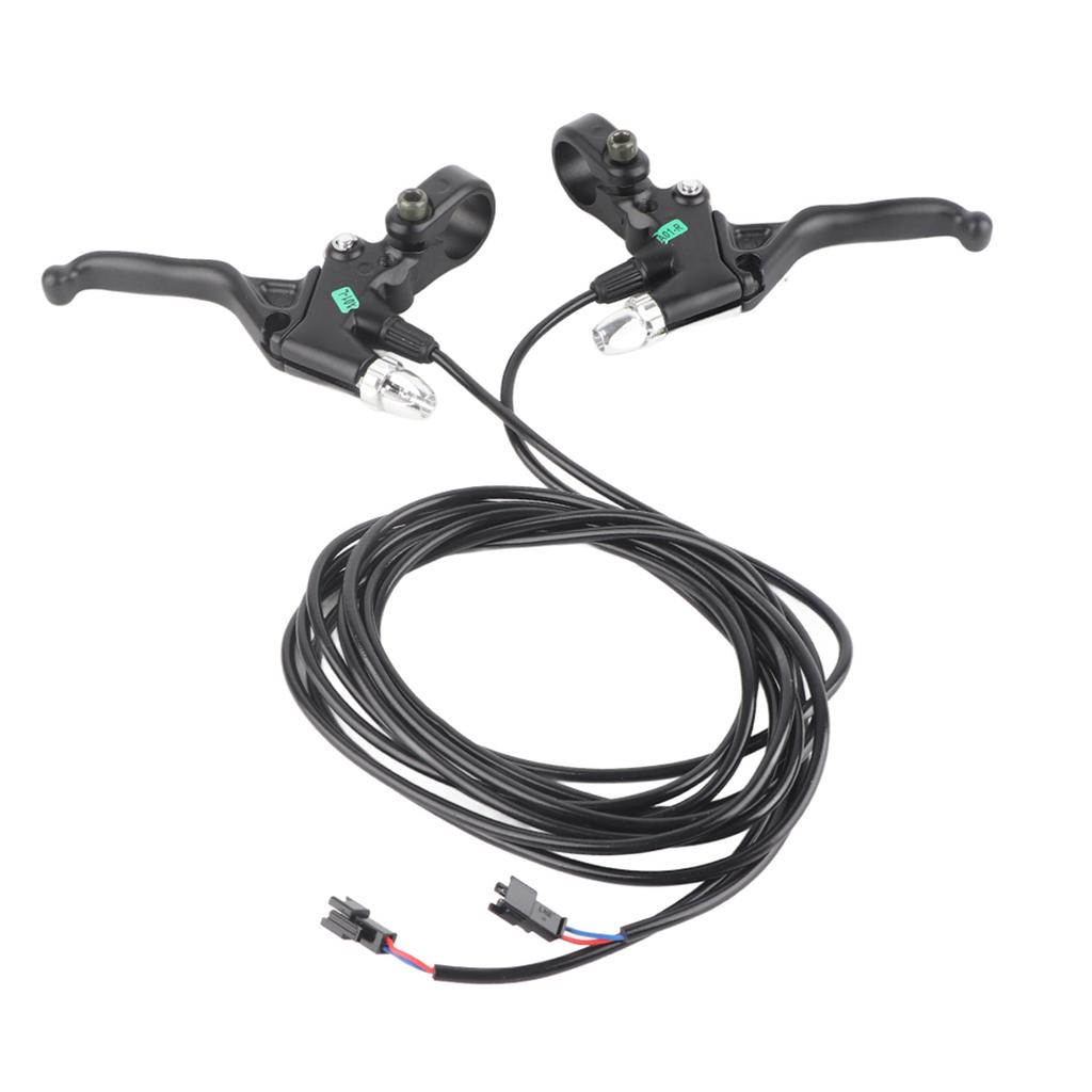 1 пара водонепроницаемых тормозных ручек из алюминиевого сплава для электрического велосипеда, скутера