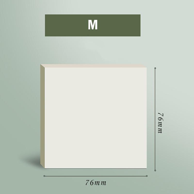 Прозрачная водонепроницаемая липкая записка для домашних животных на каждый день, канцелярские принадлежности, 100 листов