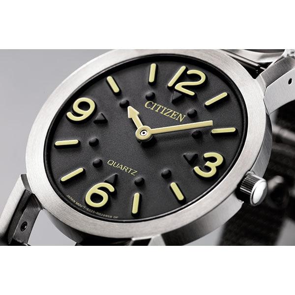 Citizen AC2200-55E ( Часы для слабовидящих, аналоговые, кварцевые, с браслетом из нержавеющей стали) Круглый
