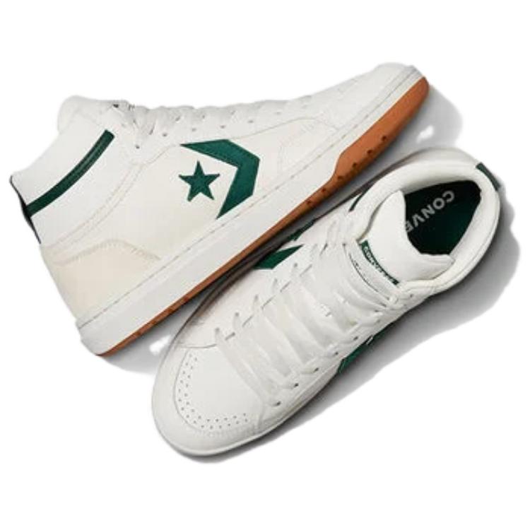 Converse Pro Blaze Luxe Mid 'Classic Sport Винтажный Белый Зеленая Зависть' A09516C