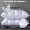 Высококачественная пуховая удобная подушка5-звездочная подушка для отеля, пуховая подушка, хлопок, белый гусиный пух, 3-мерная подушка для шеи