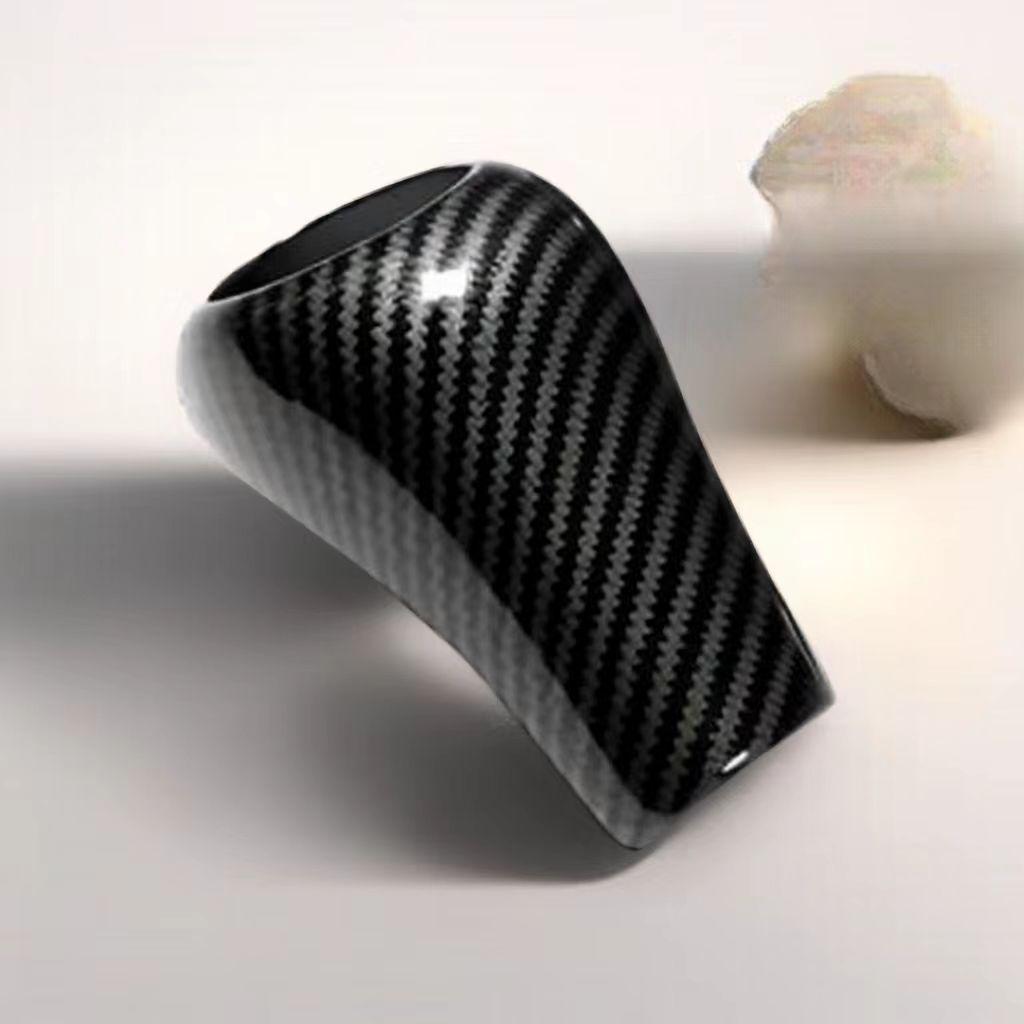 Carbon Fiber Gear Shift Knob Cover for Mercedes-Benz W204/W211/W212/W169 CLS A/C/E/G-Class