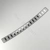 Car Accessories For VW POLO -2024 Stainless ExternalRear Bumper Protector Sill Trunk Rear Guard Tread Plate Cover Trim