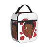 Black B-Betty Boops Insulated Lunch Bags Thermal Bag Reusable,Meal Container Portable Lunch Box Tote Men Women Work  Picnic