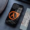Чехол для телефона Half Life Game для iPhone 13 Pro Max 14 16 Plus 12 Mini 11 15 X XR XS 8 7 Plus SE Закаленное стекло Задняя крышка