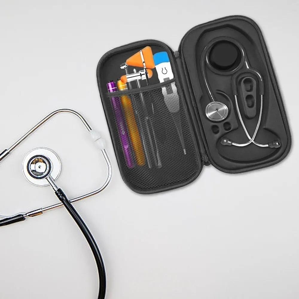 Жесткий противоударный чехол для стетоскопа Износостойкий переносной кейс Путешествия