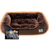 PETSUTA Cat Dog Super Warm Airgel Teijin Pet Dog Cat Bed Влагопоглощение и генерация тепла Алюминиевый теплый для собак Фотокаталитический Pet Double