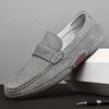 Men Loafers Luxury Brand Suede Leather Mens Casual Shoes Designer Men Shoes Light Comfy Driving Shoes Slip-on Lazy Flat Mocassin