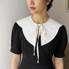 Mesh Hollow Out False Collar Sweet Blouse Shoulders Fake Collar Women