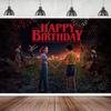 Strangerthings Theme Party Backdrop Decorations Supplie Photography Background