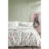 Hana Ranforce Double Duvet Cover Set - Pink