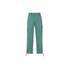 Flight Chicago Logo Patch Pocket Straight Loose Cargo Pants Women Pants Blue DQ4624-361