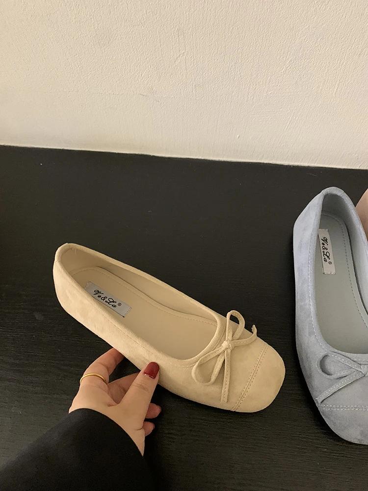 Soft Female Silk Fashion Shallow Ladies Flats With Shoes Slides Round Toe Footwear Slip On Women Ballet