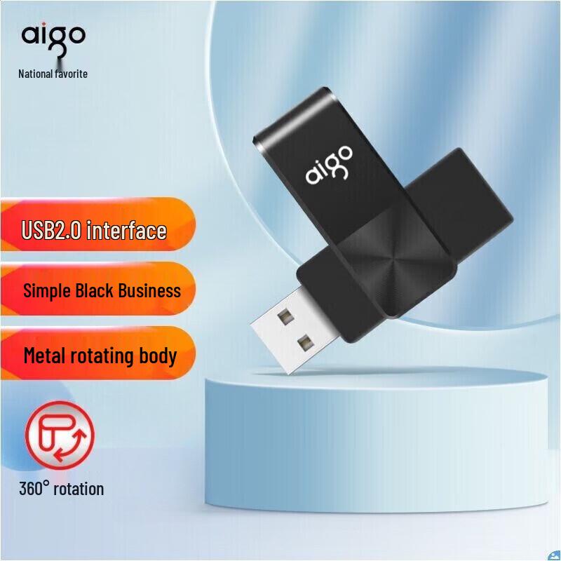 Aigo U266 Металлический USB 2.0 Флеш-накопитель