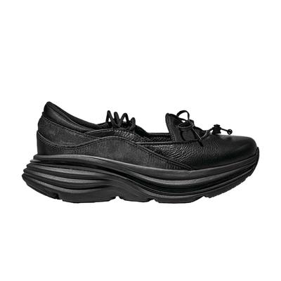 HOKA Bondi Mary Jane Черные Мужские Кроссовки 1171546-BBLC