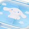 Sanrio Lunch Box with Cinnamoroll 072656 Relief, Design, Microwave-safe (Remove Lid)