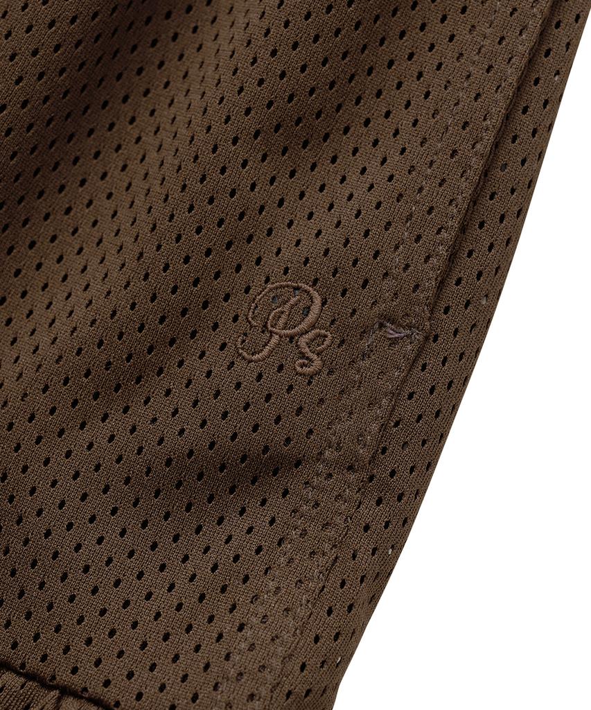 PISCESS Punching Frill Shorts_Brown