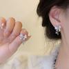 Bow Stud Earrings Women's Temperament Niche Design Earrings Sweet Girlfriend Versatile Earrings