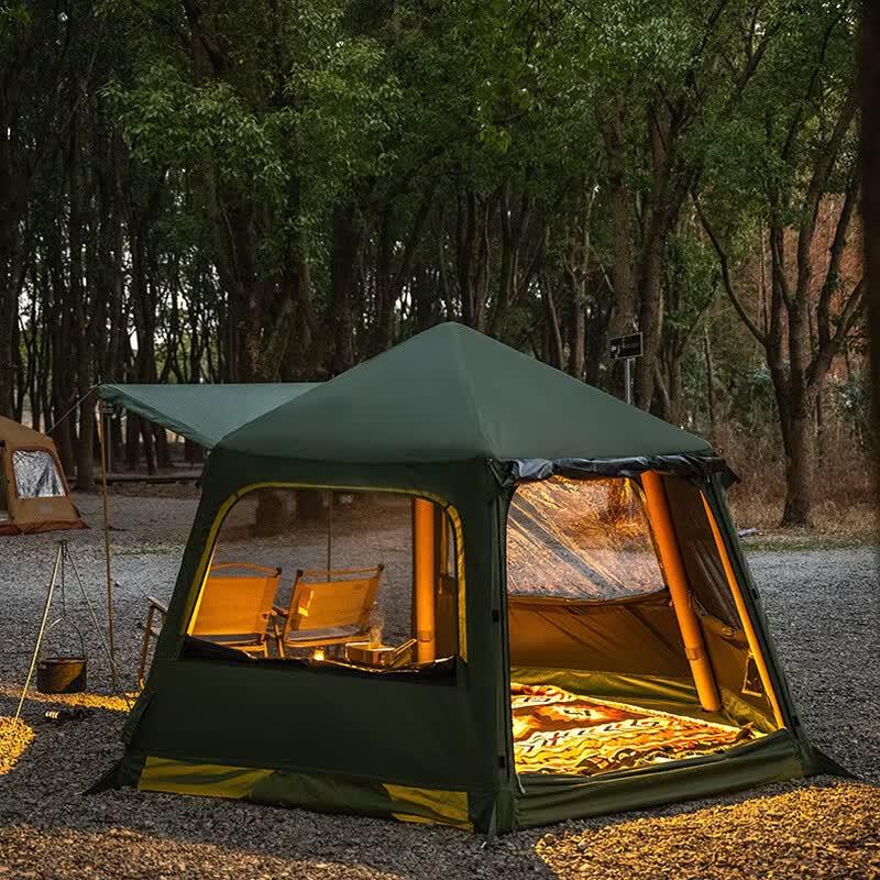 Automatic Hexagonal Inflatable Camping Tent