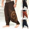 New Plus Size Pants Men Fashion Harem Pants Summer Baggy Aladdin Hippie Yoga Pants Plus Size