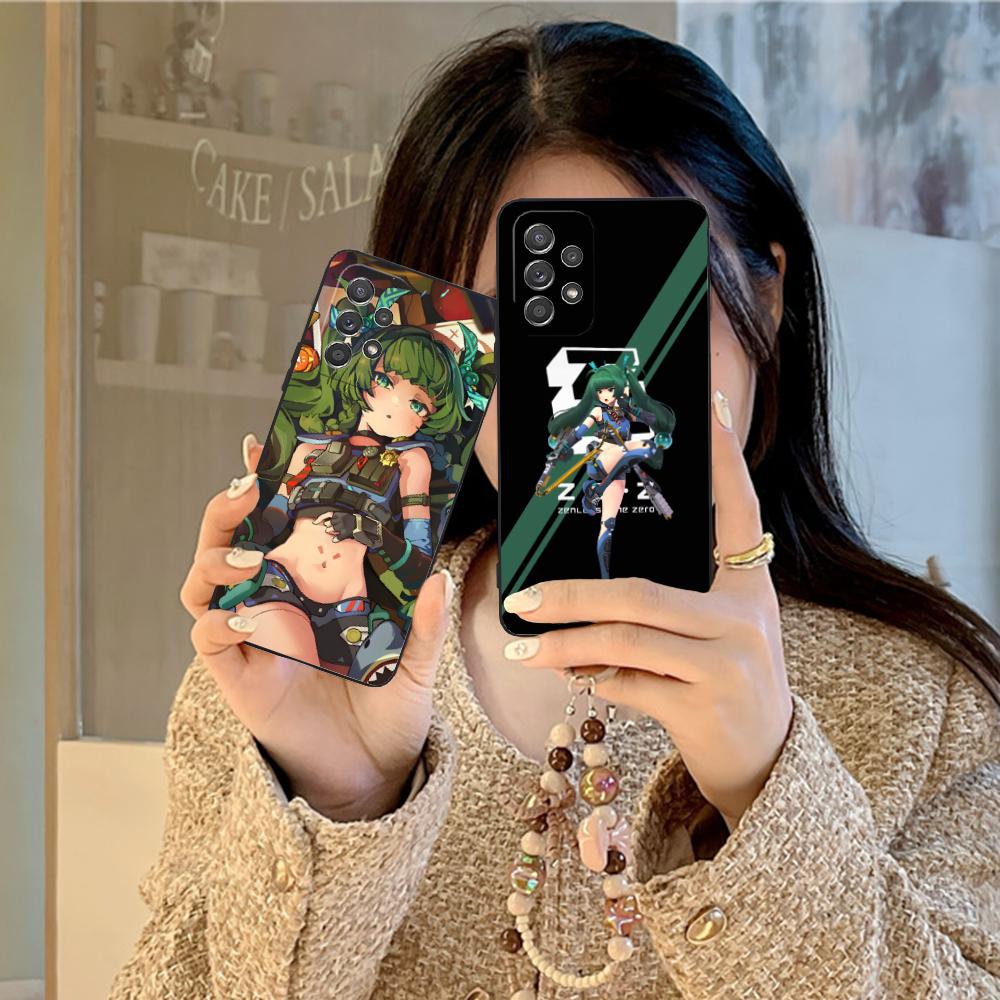 Чехол для телефона Zenless Zone Zero QingYi для Samsung Galaxy M55 54 42 35 34 33 32 23 22 15 14 13 12 F55 5G Цветной чехол для мобильных телефонов