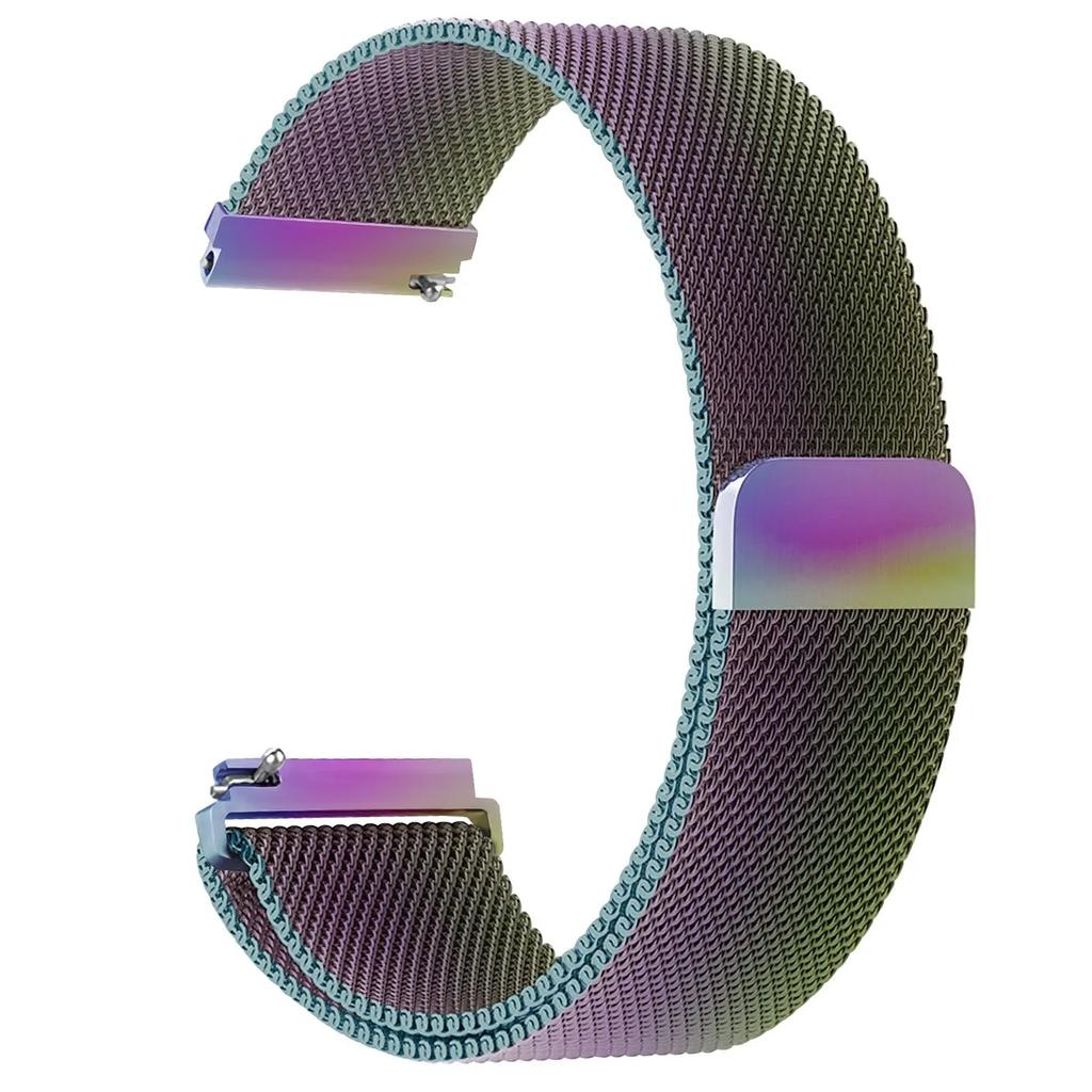 Миланский ремешок 20мм 22мм для Xiaomi Redmi Watch 5 3 Lite/Active Металлический Solo Loop Нержавеющая сталь для Xiaomi Watch S4 Браслет