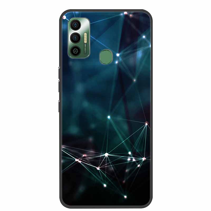 Для Tecno Spark 7 Чехол Роскошный Силиконовый Мягкий ТПУ Чехол для Телефона Для Tecno Spark 7 Pro Spark 7P Spark7 Защитный KF6 Coque
