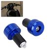 Motorcycle Handlebar Grip End Aluminum Plugs Moto Slider Accessories(Blue)